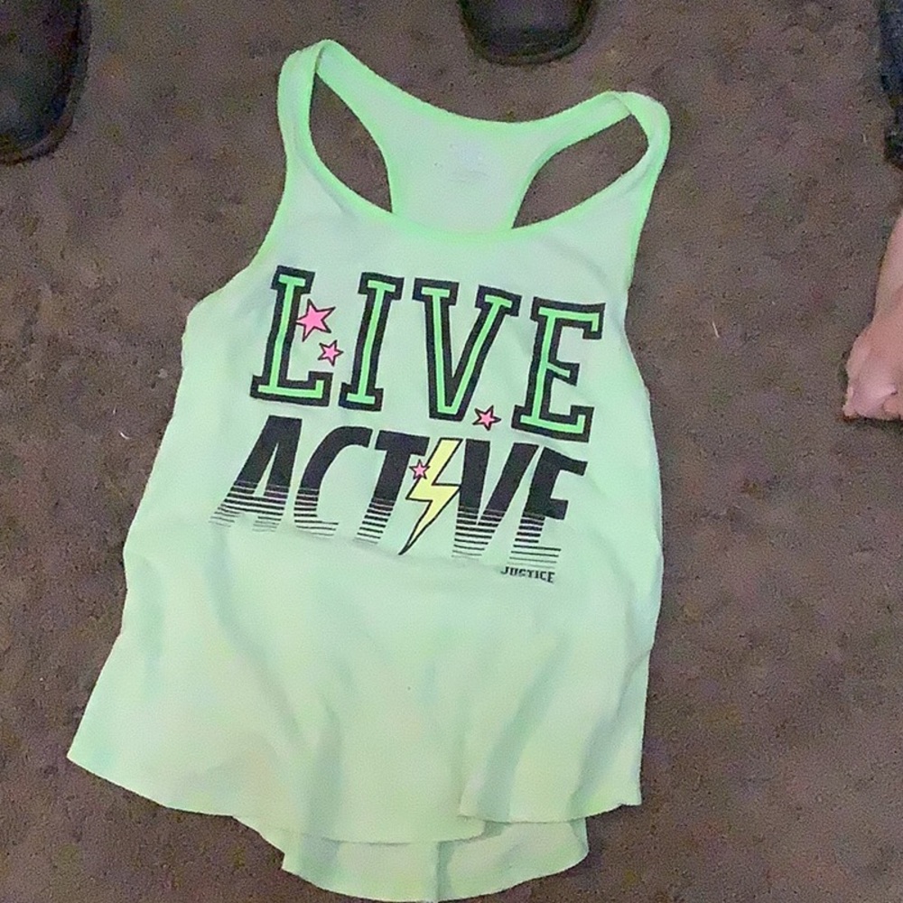 Justice size 14 tank top